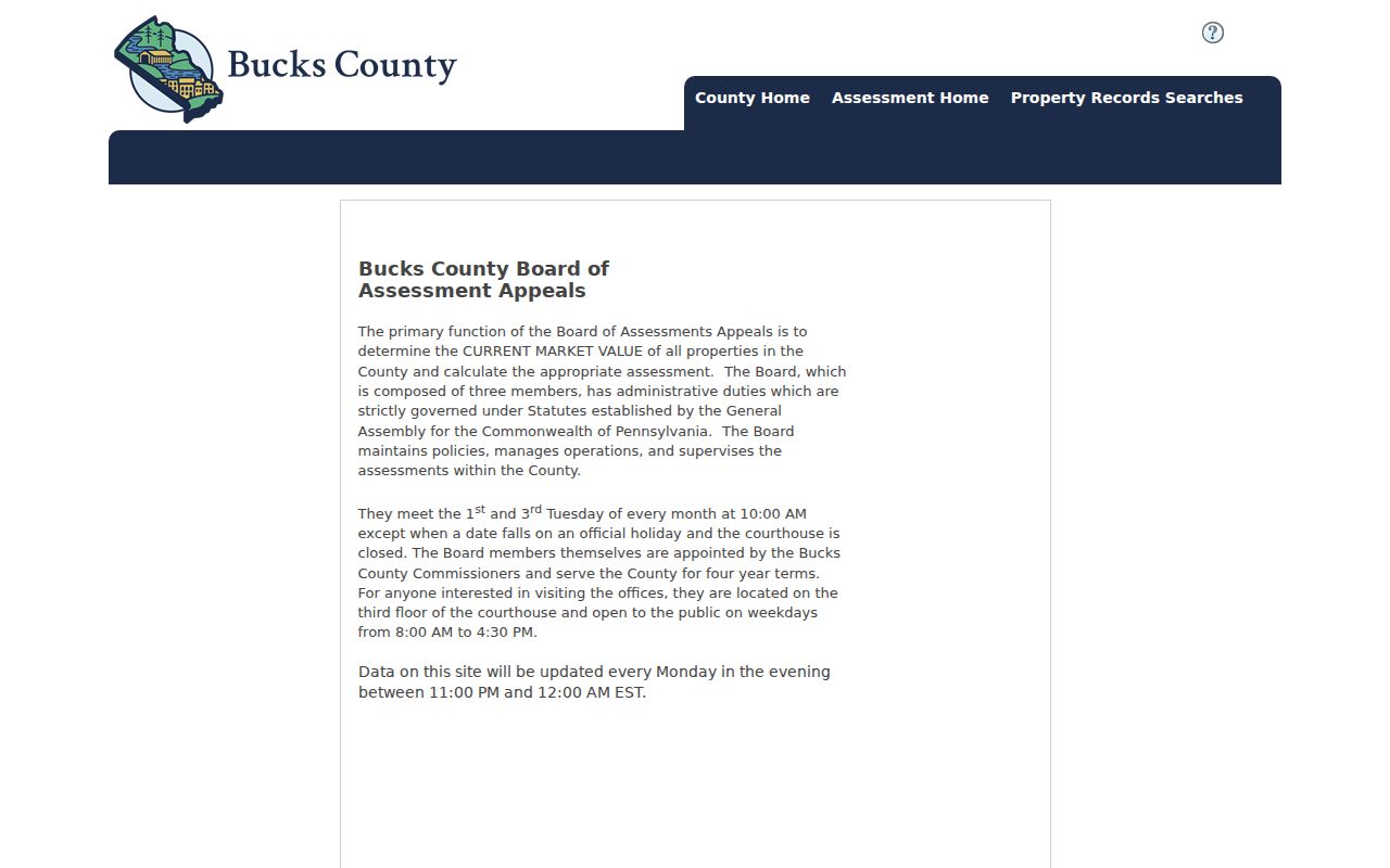 Falls Township residents directory Bucks Assessment owner address parcel search